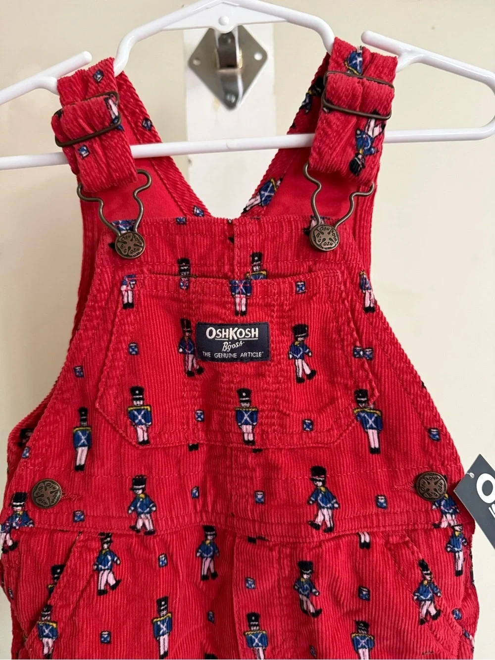NWT Oshkosh B’Gosh Toy Soldier Overalls